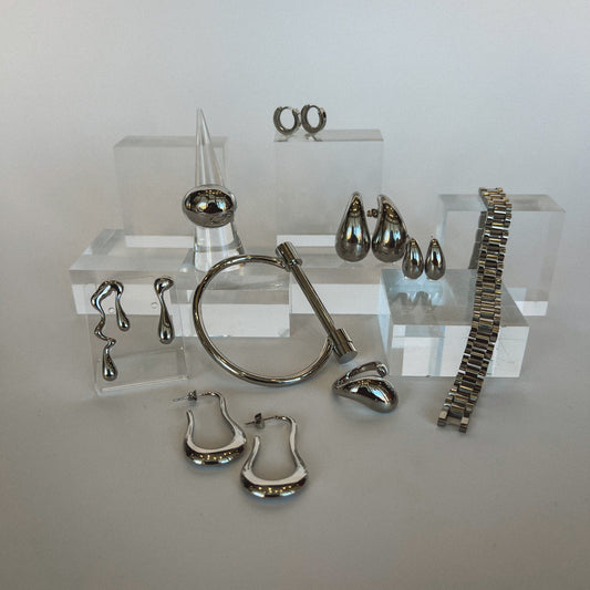 Build your own 4 pcs silver set